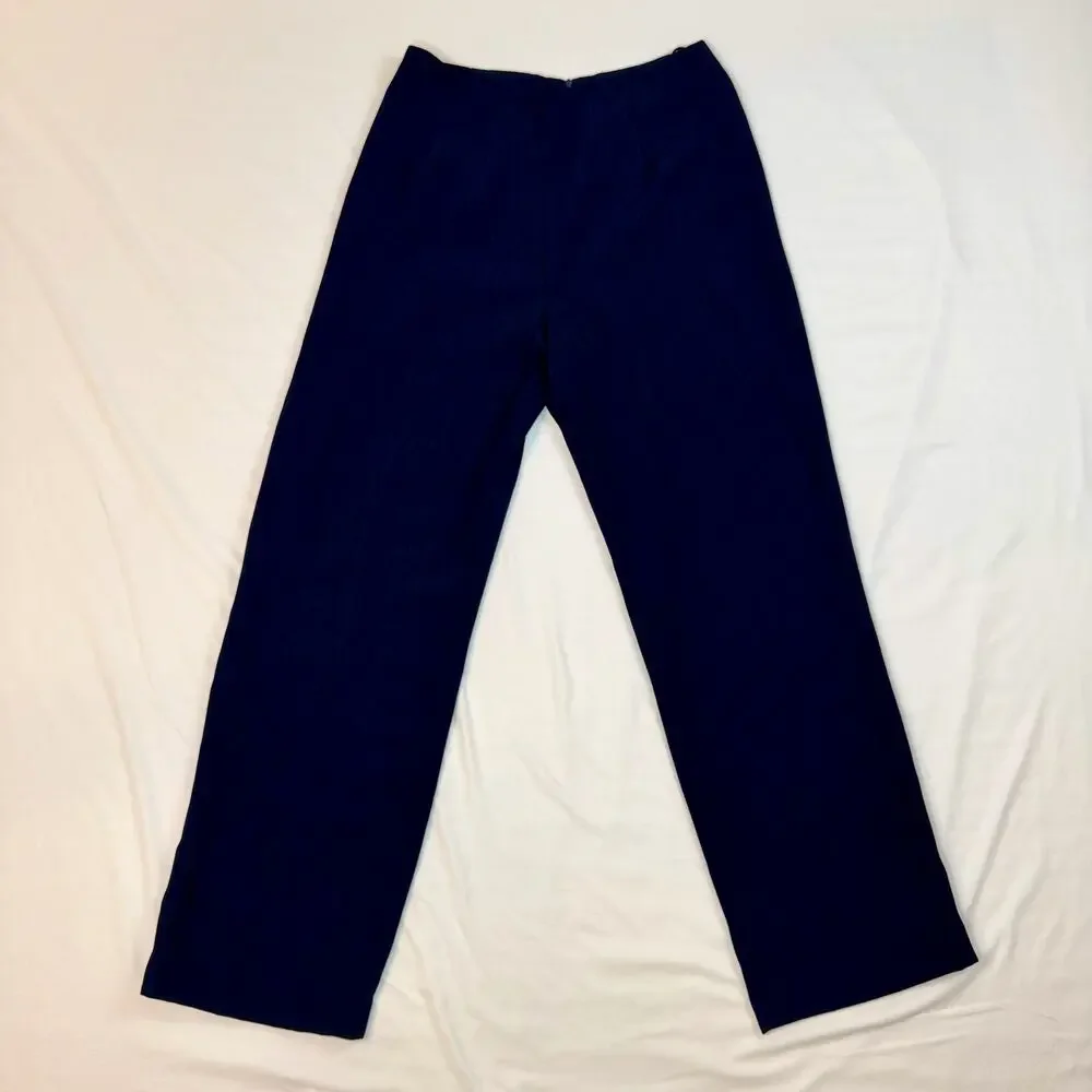 Dani Max Dress Pants Navy Blue Women’s 14 Corporate Office Siren Workwear Plus - Picture 7 of 16